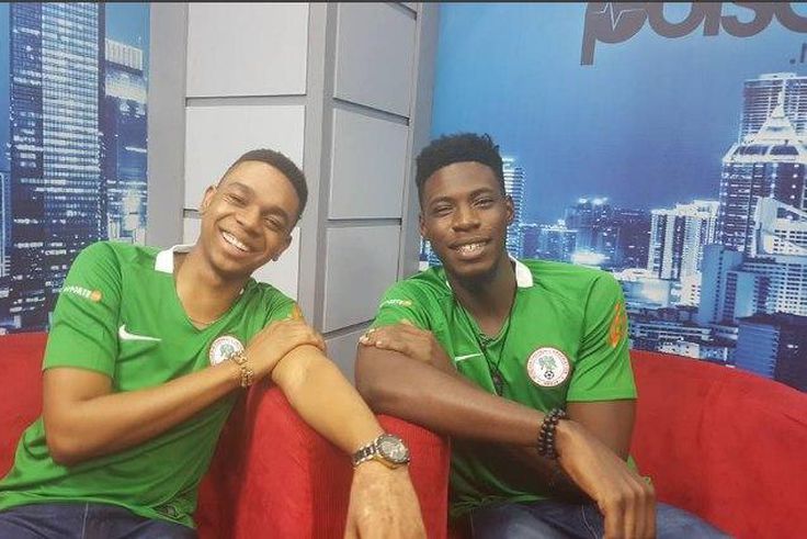Soma and Miyonse during an exclusive interview with Pulse Nigeria