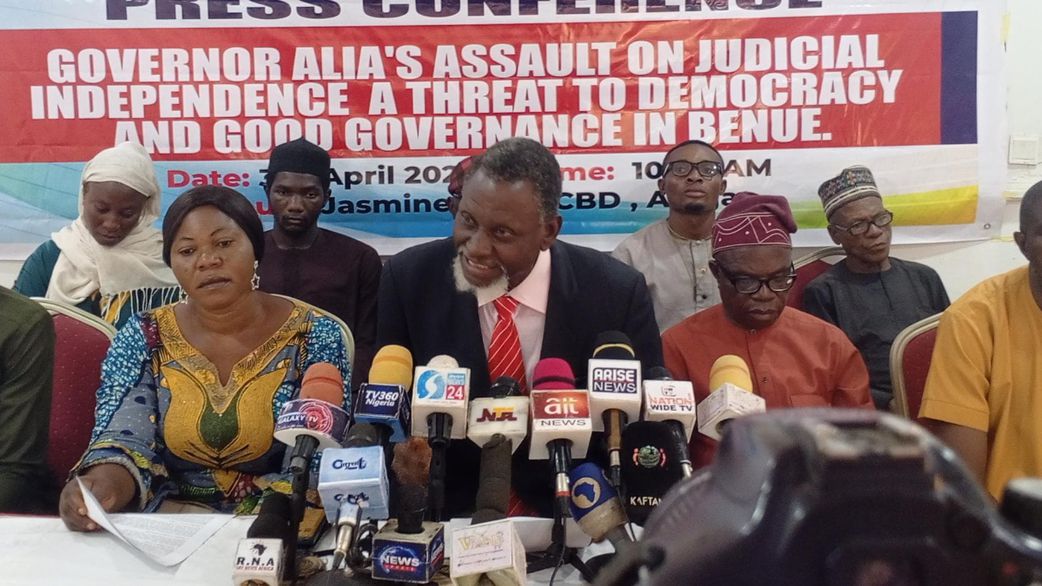 Rights group accuses Gov Alia of judicial assault