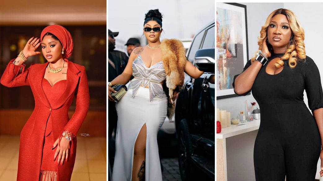 Regina Daniels accuses Angela Okorie of chasing her husband