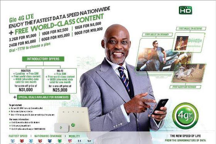 Over 15 thousand subscribers subscribe to Glo’s 4G LTE in 24 hours.