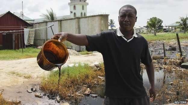 Fishing communities in the Niger Delta badly hit by oil spills (This picture is for illustrative purposes).