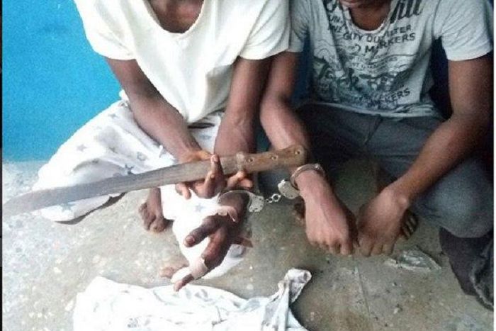 The blood criminals, Rilwan and Kazeem Iyiola