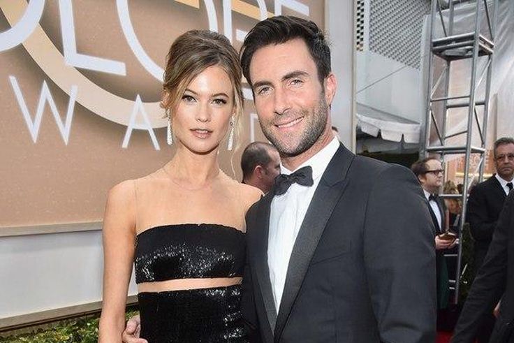 Adam Levine and Behati Prinsloo