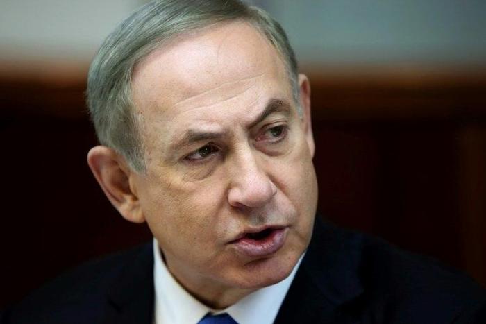 Israeli Prime Minister Benjamin Netanyahu said he would not take part in a meeting at a France-led peace conference with Palestinian president Mahmud Abbas, but would speak to him "directly, without preconditions"