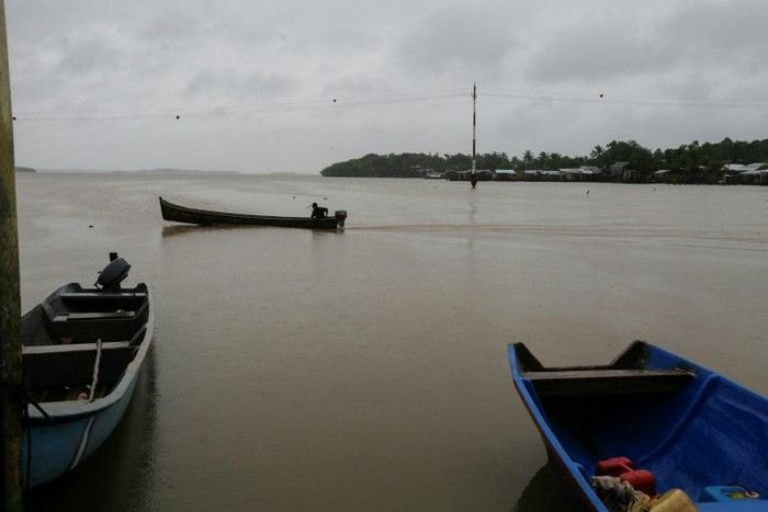 An hour before the earthquake struck, a powerful hurricane had just made landfall on Nicaragua's Carribean coast, with freight train winds and heavy rains expected to trigger dangerous floods and mudslides