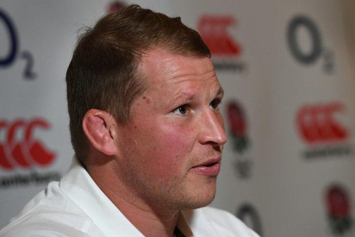 England rugby captain Dylan Hartley, pictured on June 23, 2016, said he has been held to account over his performance in training since he returned after a lay-off with a back injury