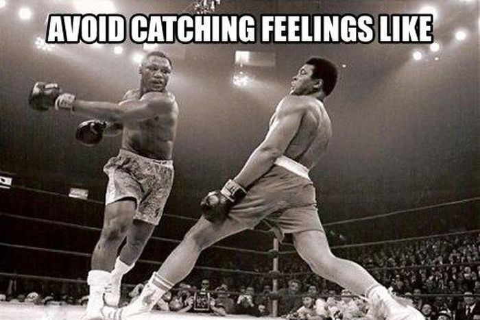 Avoid feelings at all cost