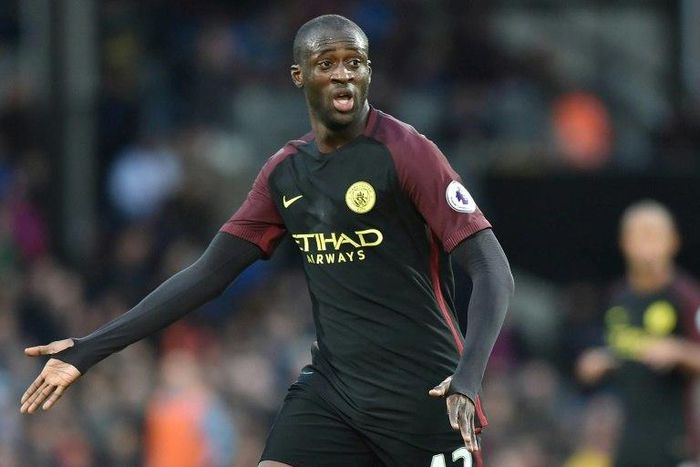 Manchester City's midfielder Yaya, seen in November 2016, was driving in Dagenham in east London when police say his alcohol level was above the legal limit