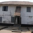 The back view of the first storey building in Nigeria, at Badagry.