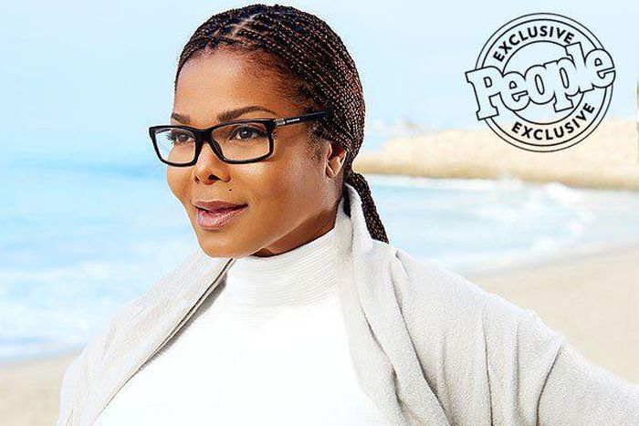 Janet Jackson is glowing!