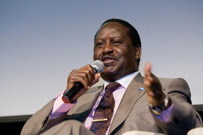 Kenyan Opposition leader Raila Odinga (above) had said that President Uhuru Kenyatta and his deputy William Ruto should have been locked up by the ICC prior to the last polls.