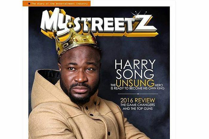 Harrysong covers MyStreetz magazine latest edition