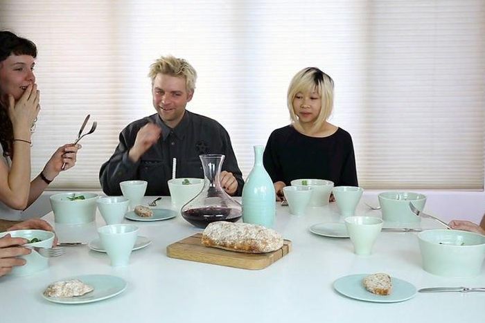 Dinner on human bones