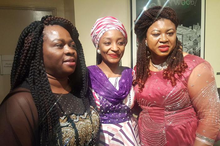 Rahama Sadau attends "Road to Redemption" premiere in Los Angeles