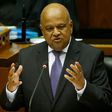South Africa's Finance Minister Pravin Gordhan delivers his budget address to parliament in Cape Town on February 24, 2016