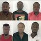 Some of the Nigerian ATM robbers