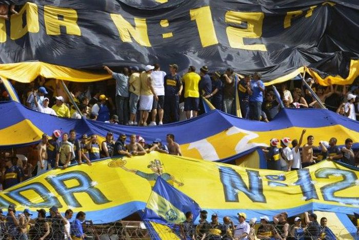 Boca Juniors fans