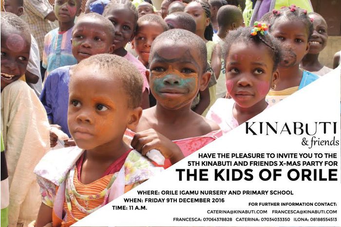 Fashion brand organises Christmas party for children in Orile, Iganmu