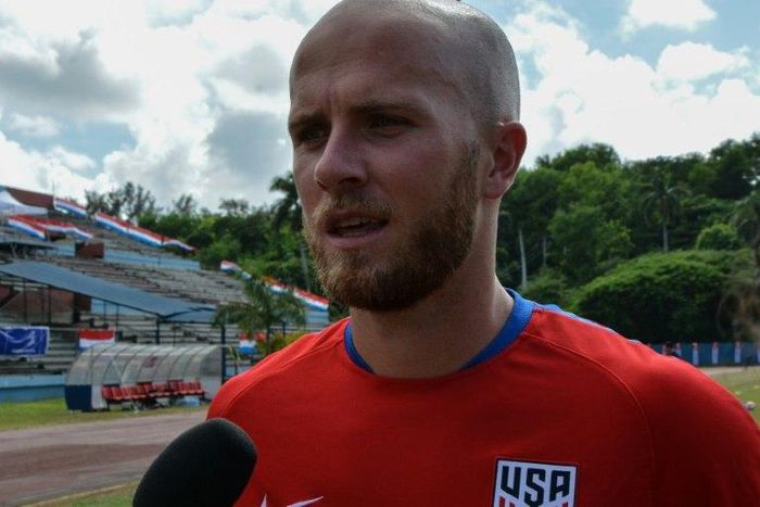 US football team captain Michael Bradley said he hopes that the controversial rhetoric that US President elect Donald Trump has used towards Mexican illegal immigrants won't be a factor at the upcoming World Cup qualifier match