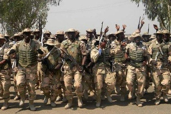 Nigerian soldiers