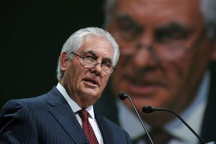 The Kremlin welcomed the nomination of ExxonMobil chief Rex Tillerson as America's next secretary of state, praising him as a "very solid figure"