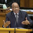 South African President Jacob Zuma answers questions at the Parliament in Cape Town on September 13, 2016