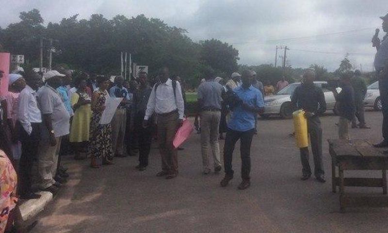 Protesting Senior Staff of the Federal University of Agriculture, Abeokuta