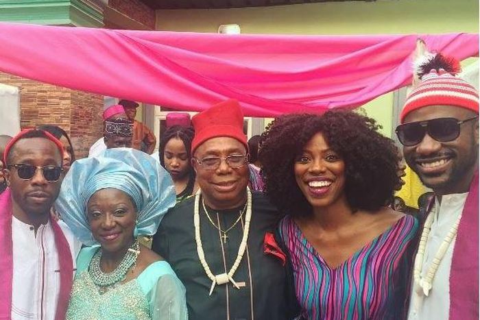 Yvonne Orji shares this photo with her family