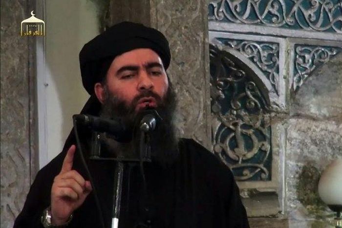 IS leader Abu Bakr al-Baghdadi, seen in 2014, broke a nearly year-long silence to call for attacks against Turkey and, if confirmed, IS' claim for the attack in Diyarbakir would be its first in the country
