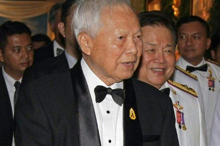 Thai General Prem Tinsulanonda during a gala dinner for the Royal Thai Army Day at the Thai Army Club in Bangkok, on January 20, 2012