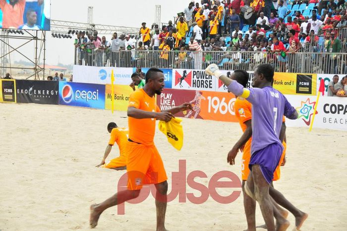 Ivorian player, K. Daniel was voted Most Valuable player of the 2014 Copa Lagos beach soccer championship and also won the highest goal scorer award.