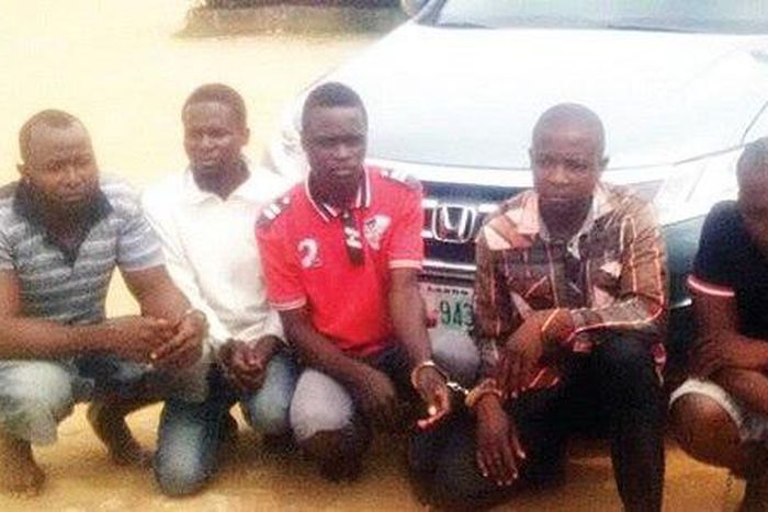 Bala Usman and members of his gang