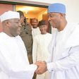Senate President, Bukola Saraki meets with former Vice President, Atiku Abubakar