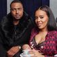 Angela Simmons, fiancé Sutton Tennyson and baby boy