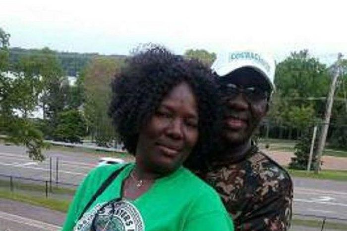 The murdered Liberian couple