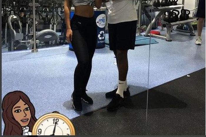 Clarisse Juliette and Alex Iwobi