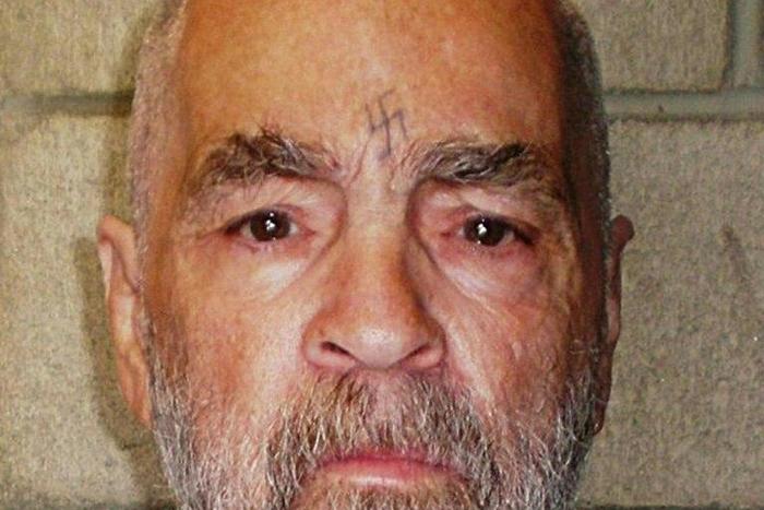 US mass murderer Charles Manson, pictured in 2009, was due to undergo surgery for intestinal bleeding, but doctors determined he was too weak and the procedure too risky