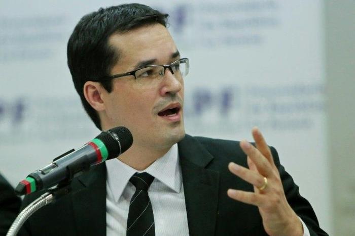 Brazilian prosecutor Deltan Dallagnol, seen in May 2016, said that a bill passed in the lower house of Congress November 30, 2016 amounted to an attack on the judiciary