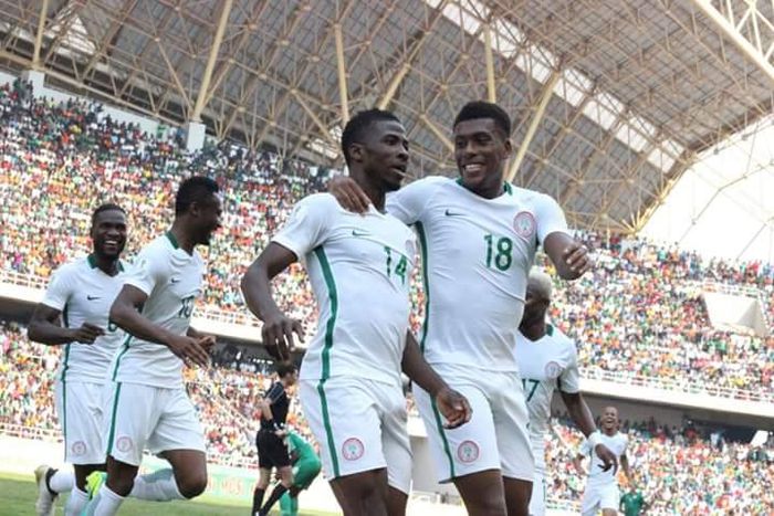 Alex Iwobi and Kelechi Iheanacho
