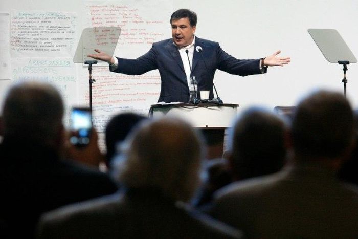 Ukrainian Odessa region governor and former Georgian president Mikheil Saakashvili was a passionate supporter of Ukraine's 2014 pro-EU revolution