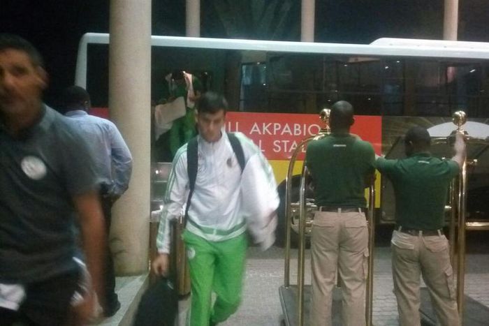 Algeria arrive Uyo with their own food, water ahead of clash