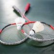Badminton rackets and shuttlecocks