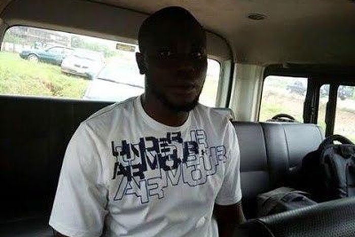 The convict, Collins Osadolor