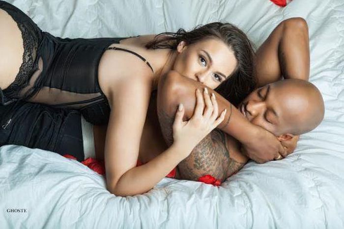 IK Ogbonna and his wife Sonia