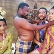Ime Bishop Umph, Majid Michel and Adesua Etomi in new photo from "Ayamma"