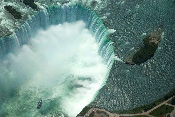 The Niagara Falls are powerful on many levels.