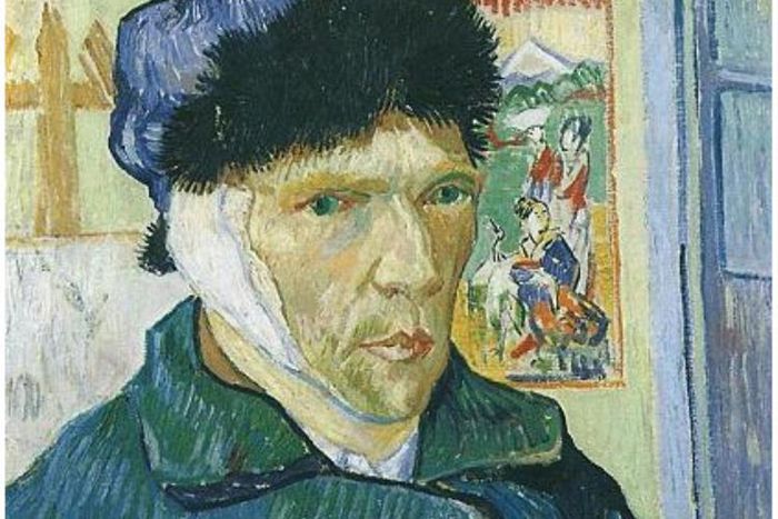 Vincent Van Gogh Self-Portrait with Bandaged Ear