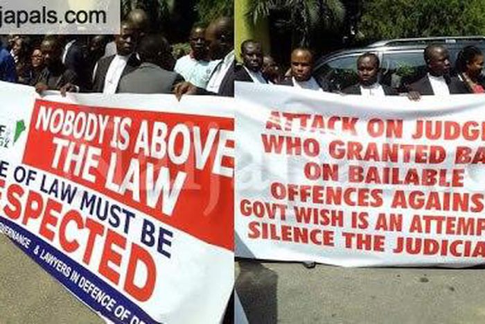 Lawyers Protest