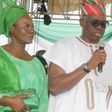 Ekiti State first lady, Feyisetan and Ekiti State governor, Ayo Fayose