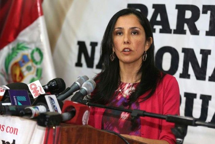 Nadine Heredia and her husband, former Peruvian president Ollanta Humala are accused of laundering $1.5 million allegedly given to fund his presidential campaigns